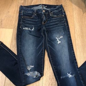 AE destroyed jeggings